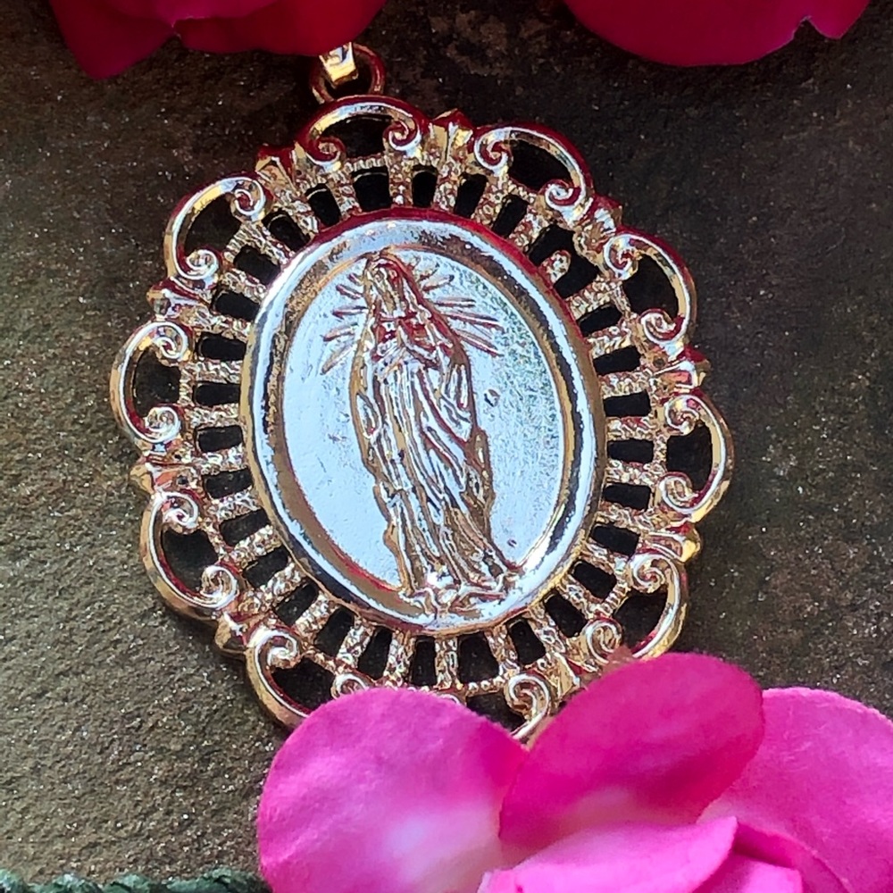 Virgen De Guadalupe Necklace